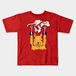 breakfast llama Kids T-Shirt